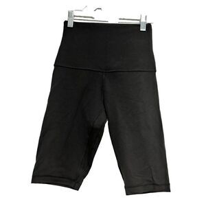 Lululemon‎  Align Super High Rise Biker Shorts Black 4 Stretch